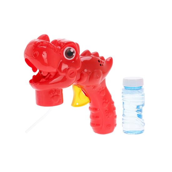 Ziepju burbuļu pistole 17x7x18.5cm, sarkana